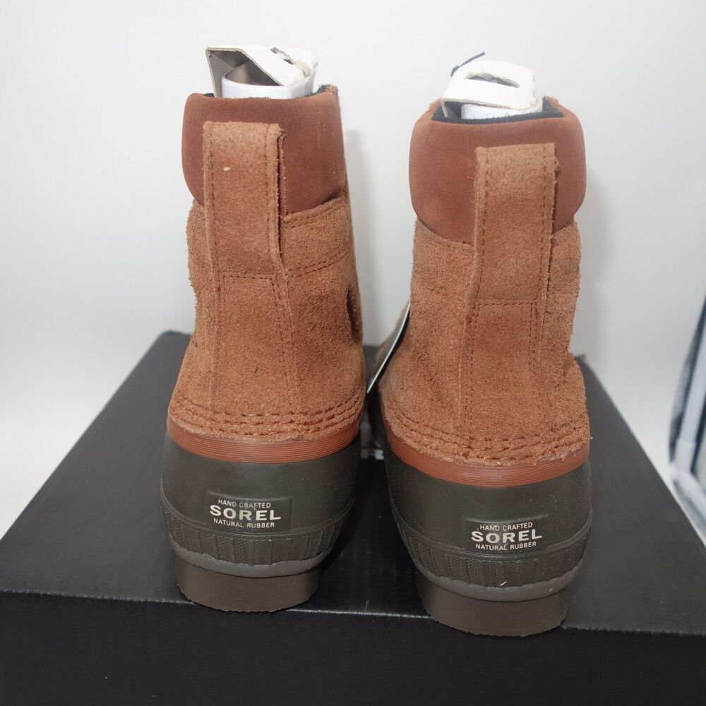 NEW Sorel Men's Size 8 Cheyanne II Lace Up Duck Boots WP Insulated Brown - Picture 7 of 12